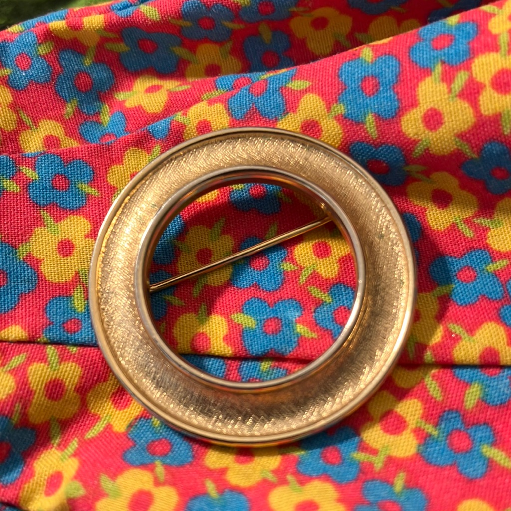 Stamped Crown Trifari Brooch